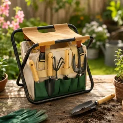 Garden Folding Stool and Storage Bag