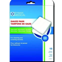 Gauze Pads 2"X2" 15pcs