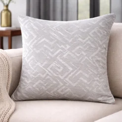 Geometric Pattern Decorative Cushion – Soft Polyester 20 x 20