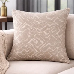 Geometric Pattern Decorative Cushion – Soft Polyester 20 x 20