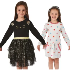 Girls Long Sleeve Dress 2-6