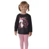 Girls Long Sleeve Printed Tee Shirt