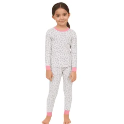 Girls’ 2-Pack Printed Pajama Set 7 to 16