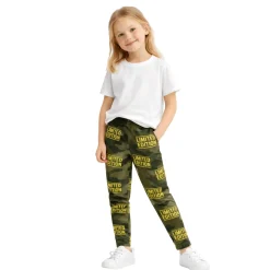 Girls’ Printed Stretch Leggings