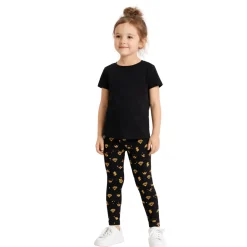Girls’ Printed Stretch Leggings