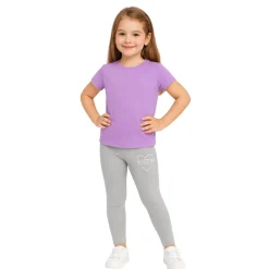 Girls’ Printed Stretch Leggings