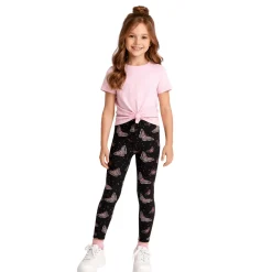 Girls’ Printed Stretch Leggings