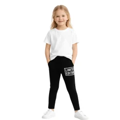 Girls’ Printed Stretch Leggings