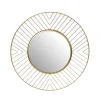 Gold Geo Mirror | 45 cm Diameter