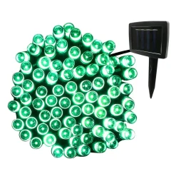 Green 150 LED Solar String Lights - 6.6 Feet