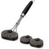 Grill Brush with Brass Bristles