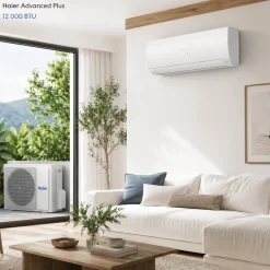 Haier Advanced Plus / NextGen Arctic Ductless Mini-Split Heat Pump – 220V | Free Shipping