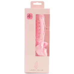 Hair Accessories Set – Pink Satin (4 Pieces)