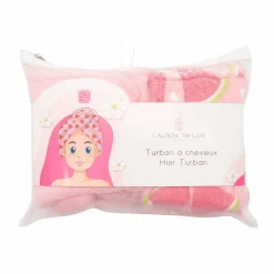 Hair Turban Set – Watermelon Print (2 Pieces)