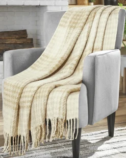 HARRY Faux Mohair Throw