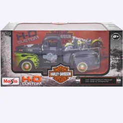 1:24 Hd Motorcycle With Vehicle
