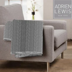 Hibernate Nilson Braided Throw with Sherpa Reverse