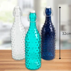 Hobnail - Glass Bottle 32cm