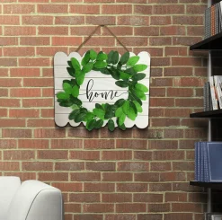 Home Leaves Wall Decor