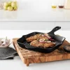 10-Inch Cast-Iron Skillet-Rectangle