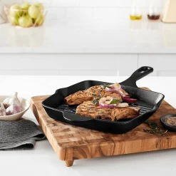10-Inch Cast-Iron Skillet-Rectangle