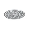 8.5in Dessert Plates S/4 Prt Grey Melamine