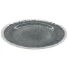 11in Dinner Plates S/4 Solid Grey Melamine