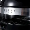 22in Pizza Grill Black Enamel Firebowl Chrome Plated
