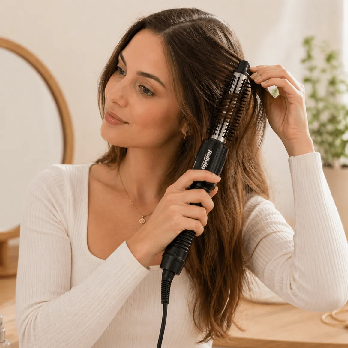 Instant Heat 3/4” Curling Brush – Styling Tool