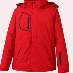 Insulated Winter Jacket with Hood