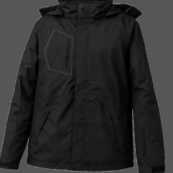 Insulated Winter Jacket with Hood