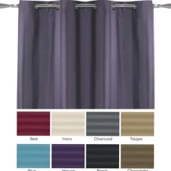 Ivana - Energy Saving Foam Lined Grommet Panel