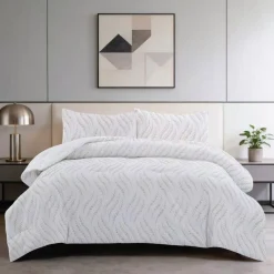 JACQUARD LOTUS 3-Piece Comforter Set