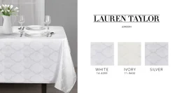 Jacquard-Tablecloth Oval