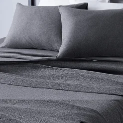 Jersey Knit Solid Sheet Set