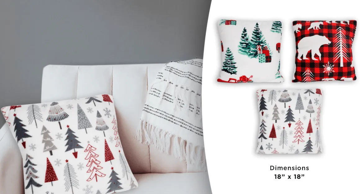 Juniper Velour Cushion