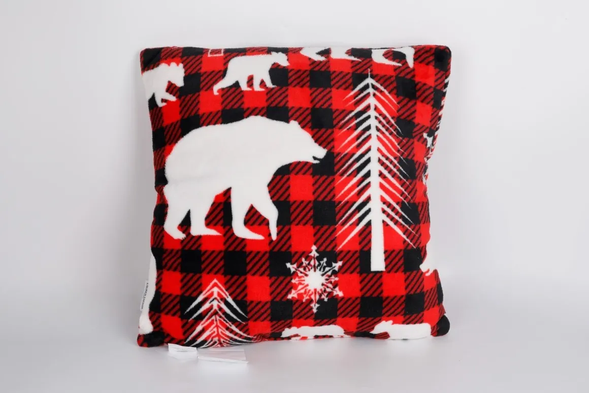 Juniper Velour Cushion