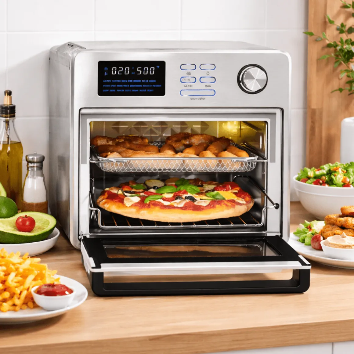 Kalorik MAXX 9-in-1 Air Fryer Oven – 15L Capacity, Ultimate All-in-One Cooking Power
