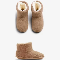 Kids Cozy Sherpa Ankle Boots
