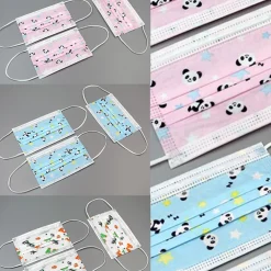 Kids Facemask 50pk Disposable W/earloop