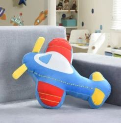 Kids Plush Cushion | Airplane