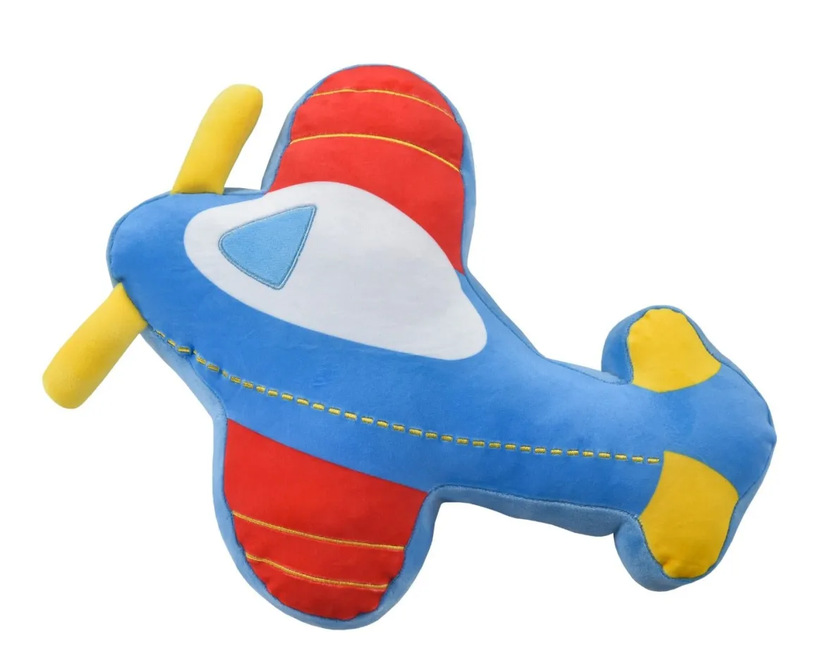 Kids Plush Cushion | Airplane