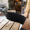 Knit Cuff Winter Gloves