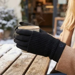 Knit Cuff Winter Gloves