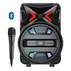 Kodak 6.5in Bluetooth Speaker With Led Lights