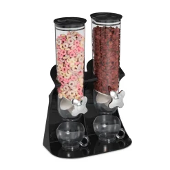 À la Cuisine - Countertop Double Cereal Dispenser (2x 1.5 L = 3 L)