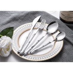 à la cuisine - 24pcs Cutlery marble Set