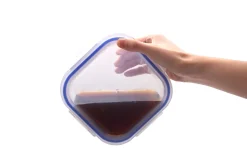 À La Cuisine - Set of 3 Square Glass Food Containers