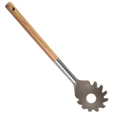 À la Cuisine - Silicone Pasta Server with Acacia Wood Handle