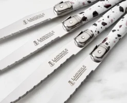 Laguiole Steak Knives – Set of 4 (Terrazzo)